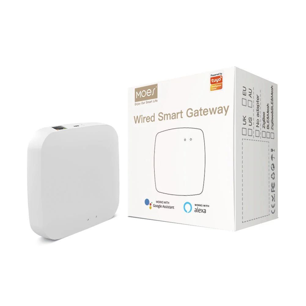Moes Zigbee Gateway Hub, , съвместим с Alexa и Google
