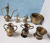 Lot vase din bronz/alamă