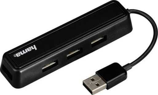 Hub USB Hama 00012167 negru