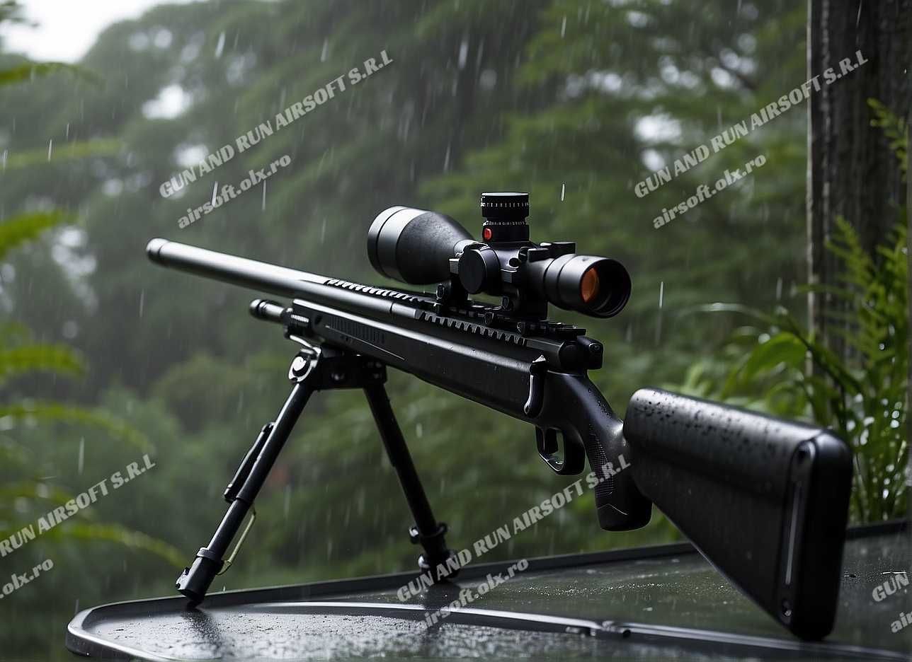 PUSCA PENTRU TIR !! CU LUNETA INCLUSA (Awp!) Cal6mm Airsoft Pistol Arc