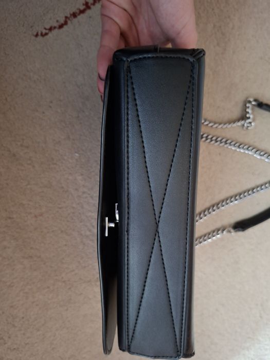 Черна дамска чанта Calvin Klein