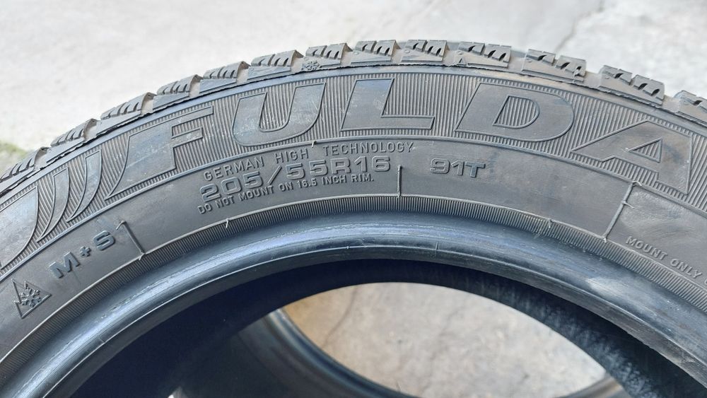 Зимни гуми 205/55/16 Fulda Montero 3 2 броя