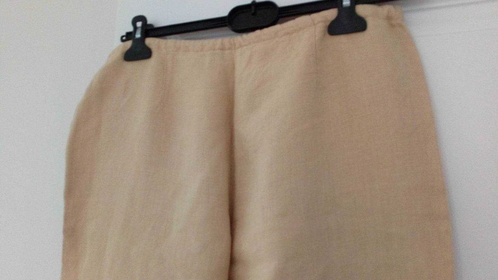 Панталон от лен, Max Mara Weekend, IT 44, нов