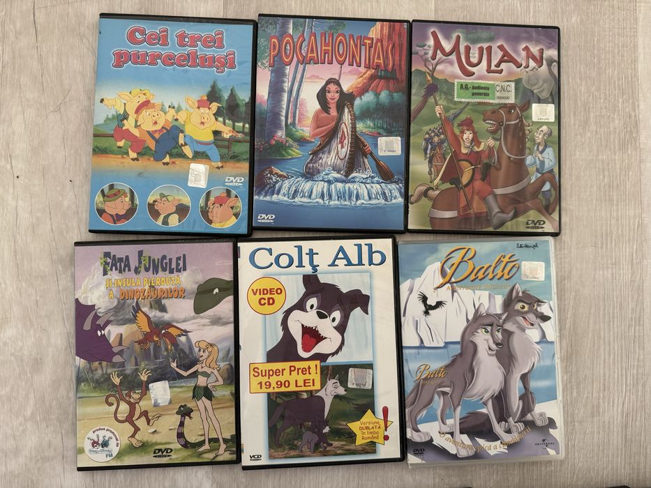Desene animate DVD - Iron Man, Tom si Jerry, Ice Age etc