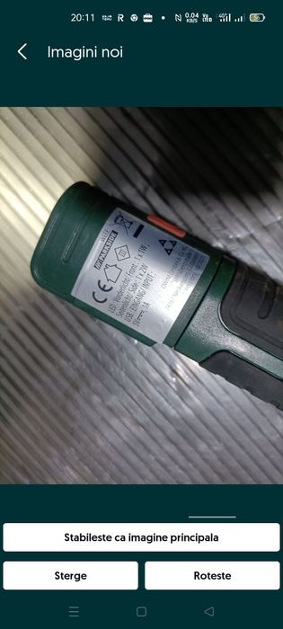 Lampa lanternă LED cu acumulator li-ion incorporat PARKSIDE PALA 2000