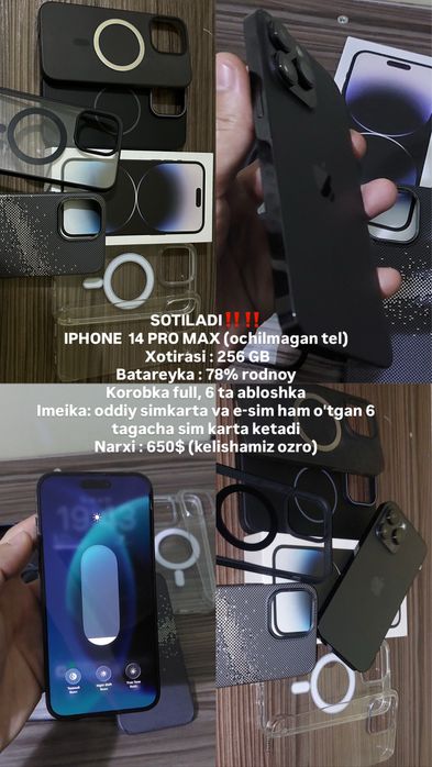 Iphone 14 Pro Max 256