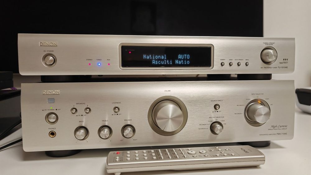 Amplificator Denon PMA-710AE  Tuner Denon TU-1500AE