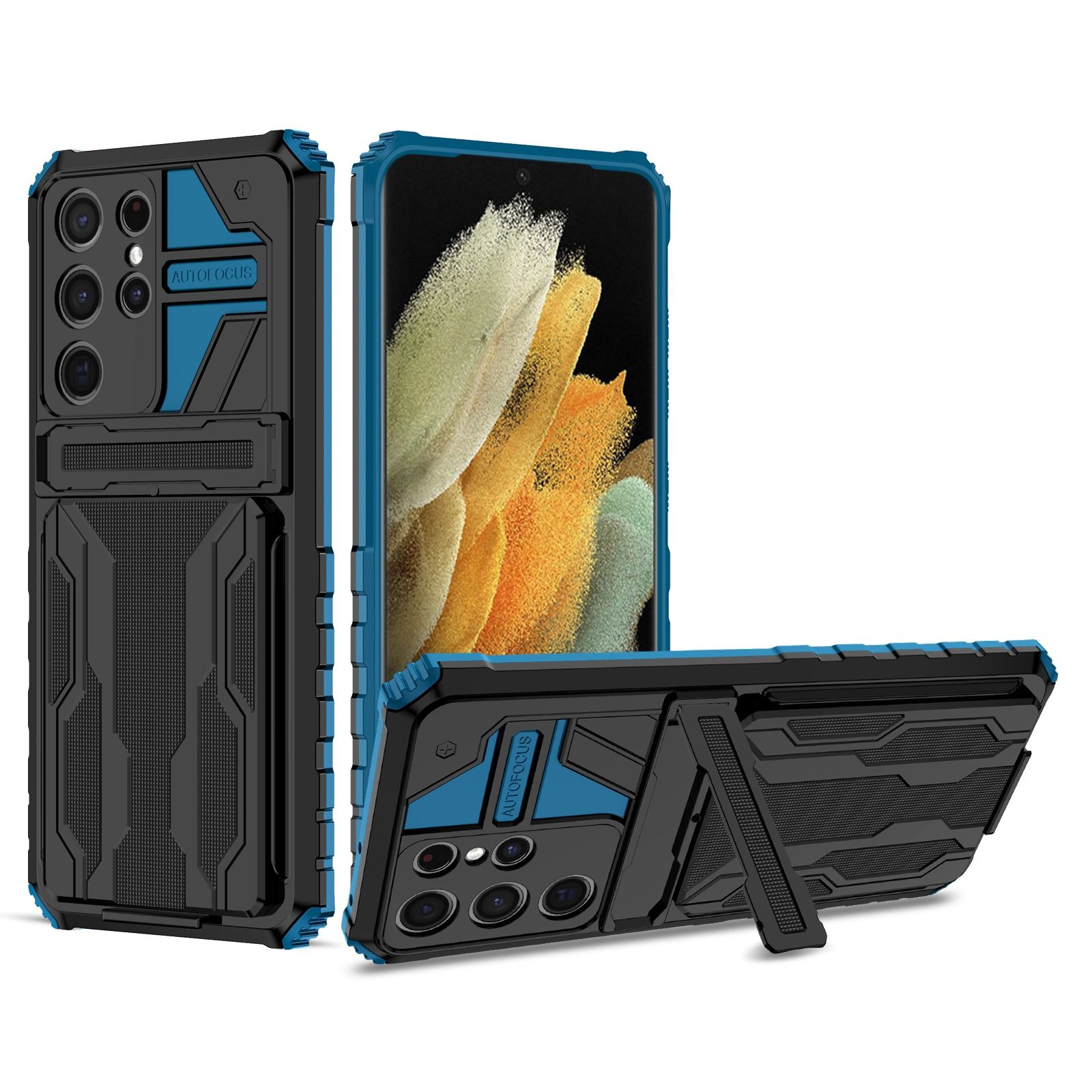 Samsung Galaxy S24+ / A15 / CARD HOLDER Удароустойчив кейс