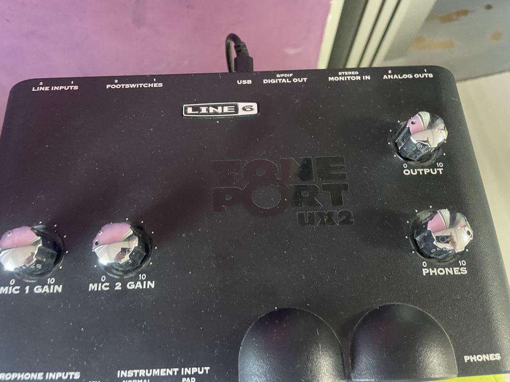 Line 6 sound card/звукова карта