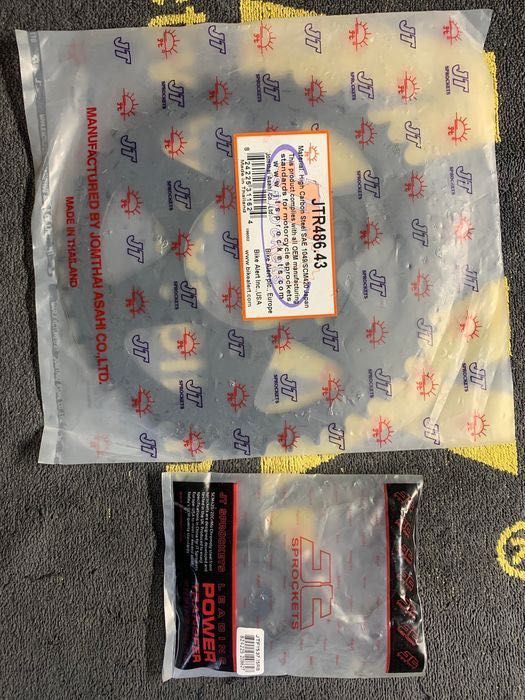 Pinioane fata spate JT KAWASAKI Z900 Z1000 ZX-10R ZX-6R ZX-7R