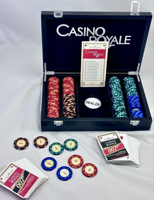 Set poker Casino Royale Cartamundi
