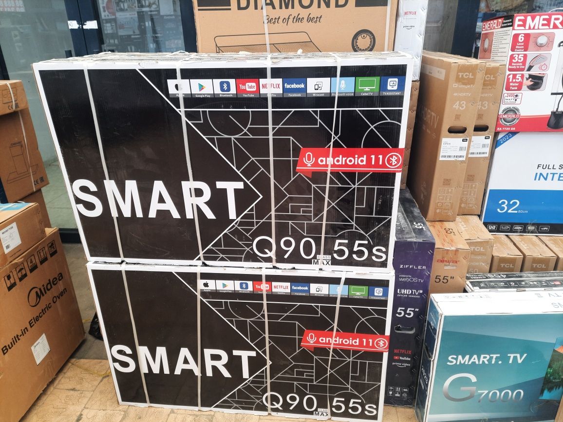 Samsung Smart Tv  Android Golosovoy 55 45 35New