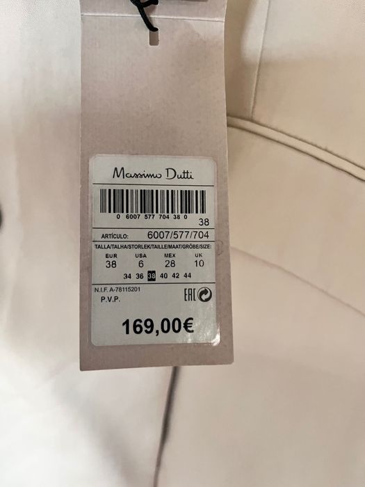 Sacou nou Massimo Dutti