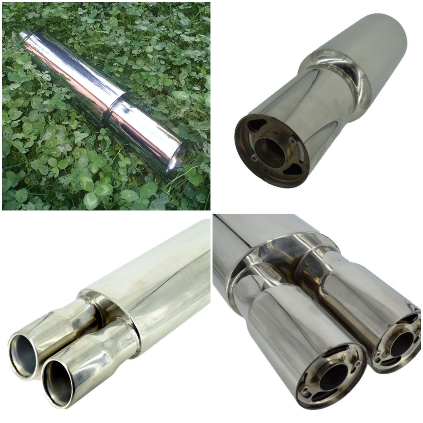 Toba tobe sport inox cu 1 sau 2 iesirii cu sau fara silencer finala