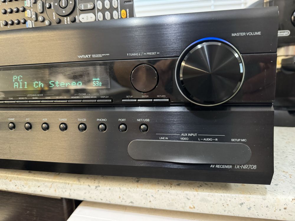 Като нов Onkyo TX-NR708