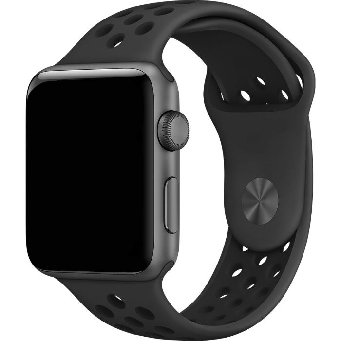 Силиконова каишка Дишаща Nike Apple Watch 44mm 45mm 41mm 42mm 40mm 38m