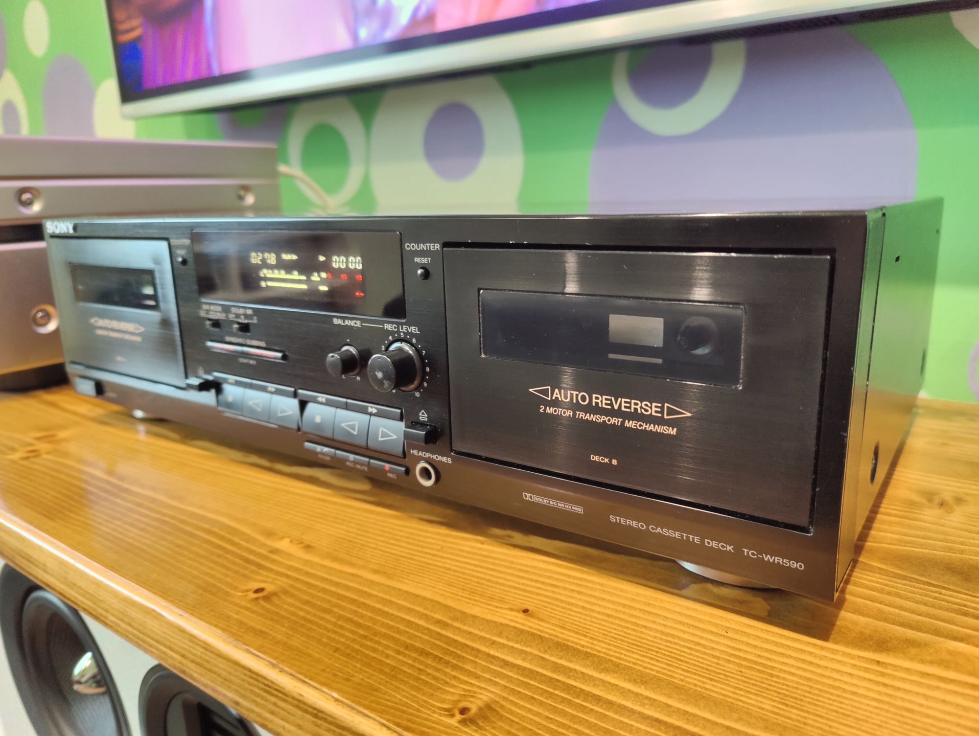 Dublu Deck Sony TC-WR590