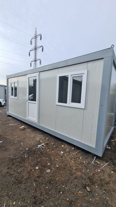 Containere birou container depozitare sanitare vitrina pază