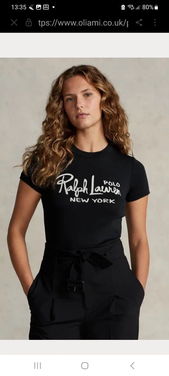 Ralph Lauren  брендовая футболка