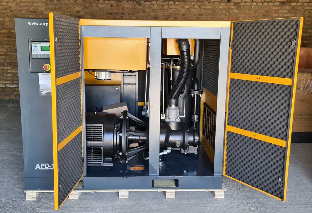 Винтовой компрессор APD-100A, -12,6 куб.м, 75кВт, AirPIK, Гарантия!