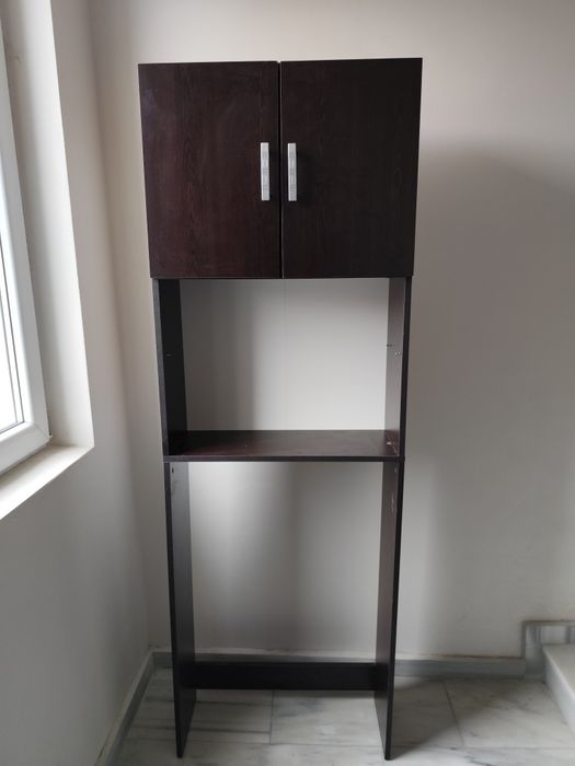 Надстройка за пералня, цвят венге