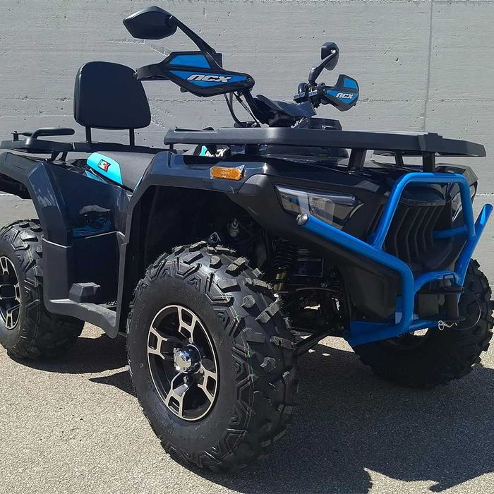 Atv 270CC NCX X-Rock T3B Inmatriculabil 4T benzina 10" negru/albastru