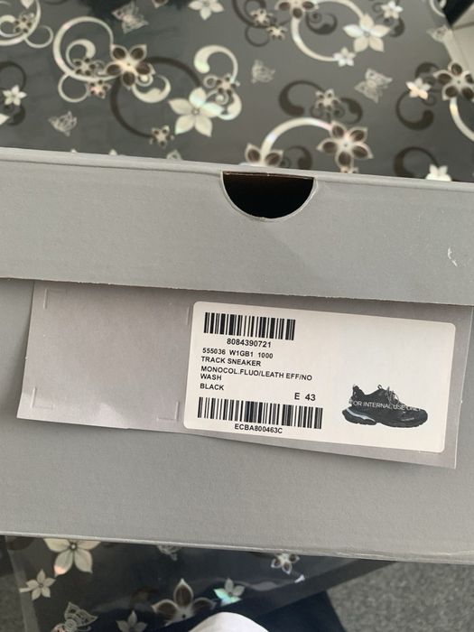 Vand balenciaga track led 43