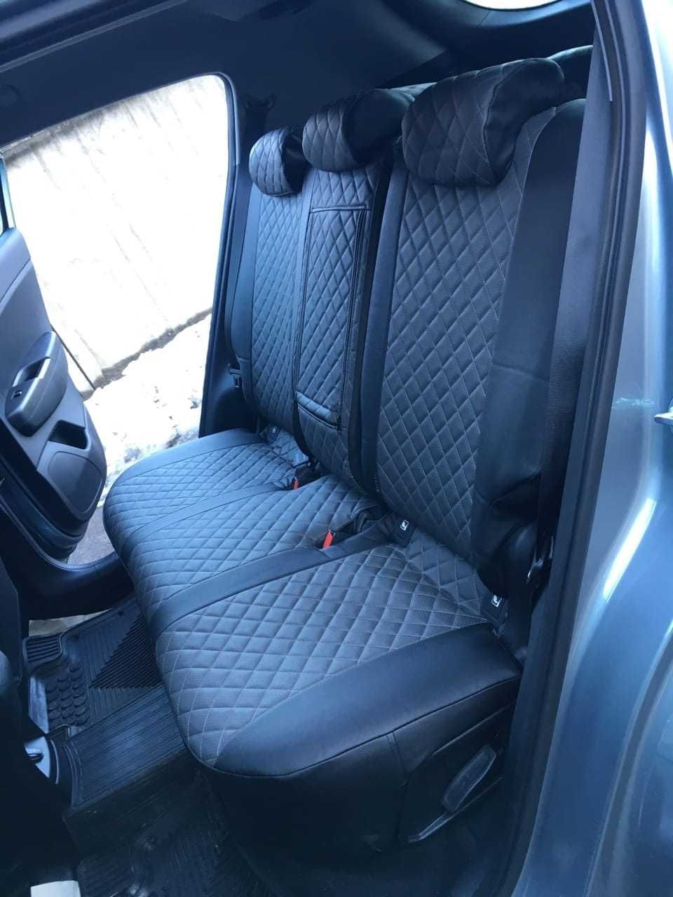 Коврики и чехлы на сидения Skoda Kodiaq и Volkswagen Caddy