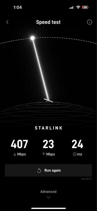 Подключение Starlink