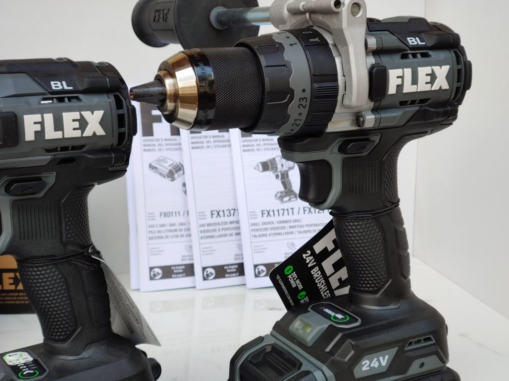 Шуруповерт FLEX 24V FXM202-2B. Dewalt, Makita, Bosch, Milwaukee
