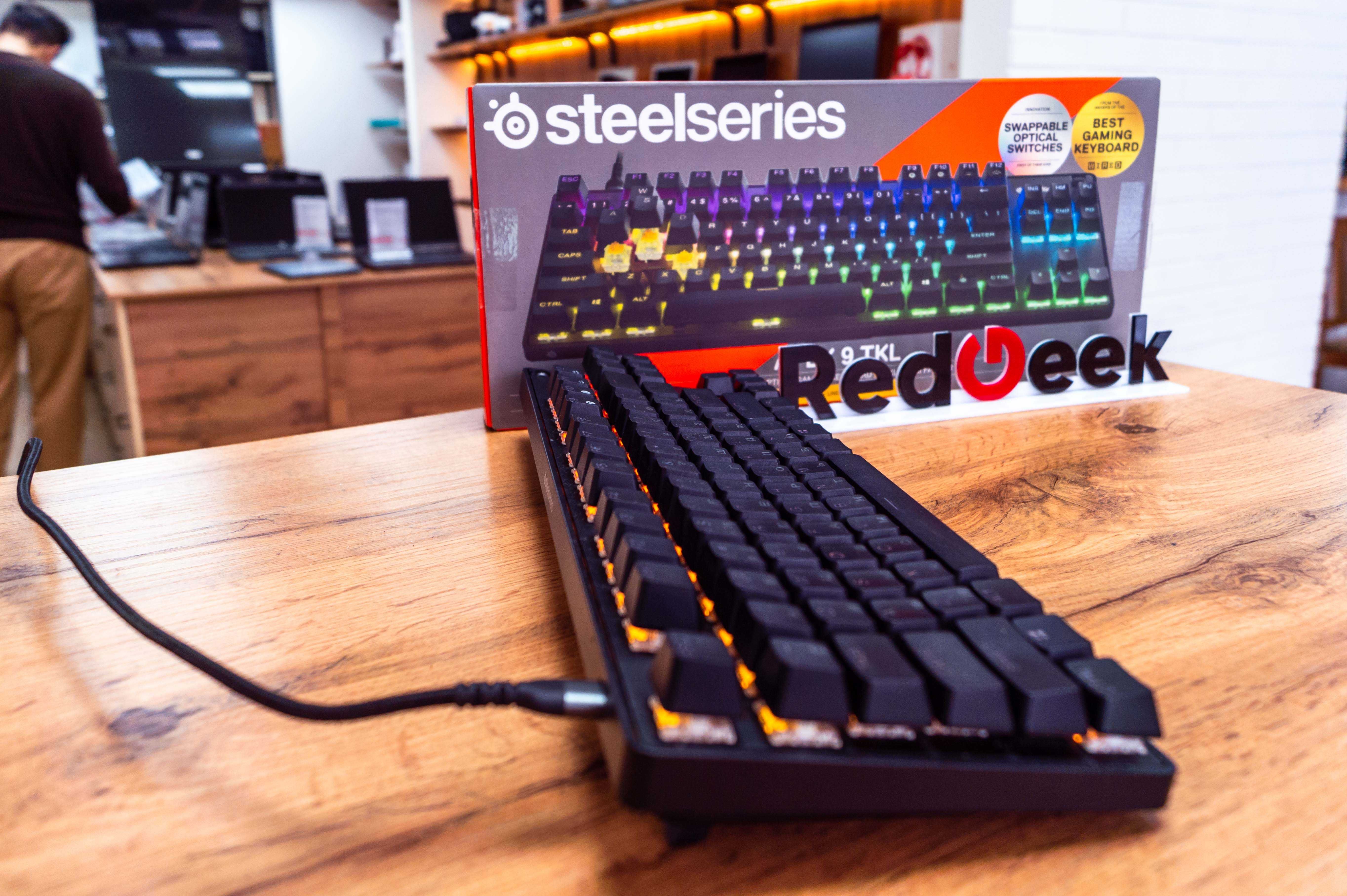 Клавиатура SteelSeries Apex 9 TKL US|Черный| Магазин Red Geek