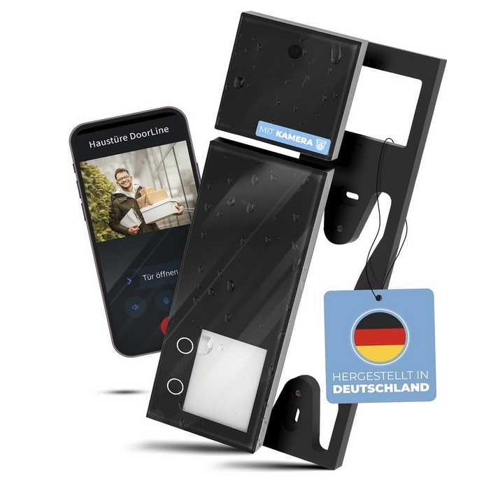 DOORLINE videointerfon  Fritz!Box + App Control, functie apelare tel