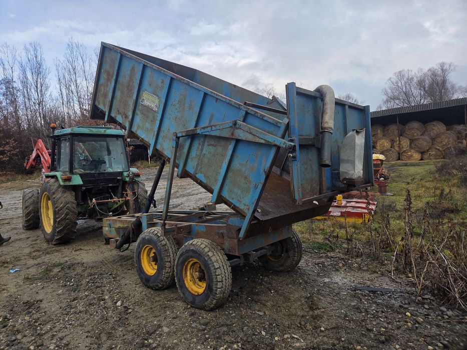 Remorca agricola tandem 8 tone