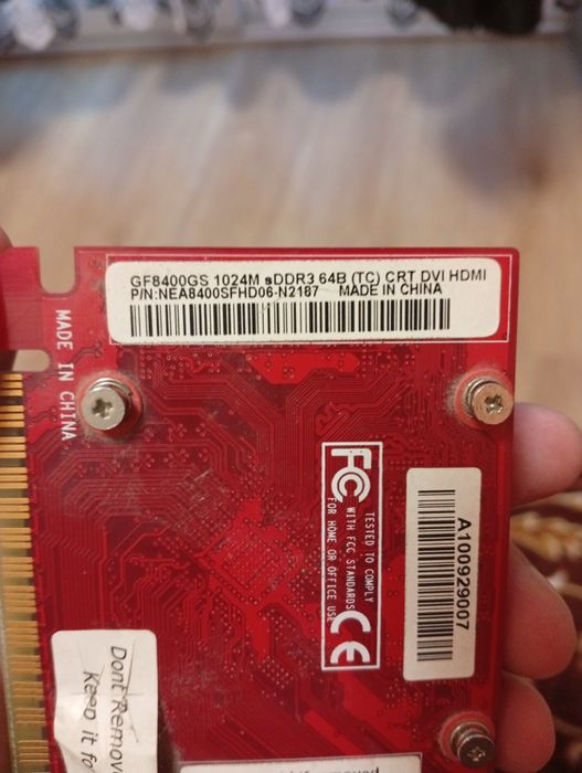 Nvidai pci 1gb DDR3