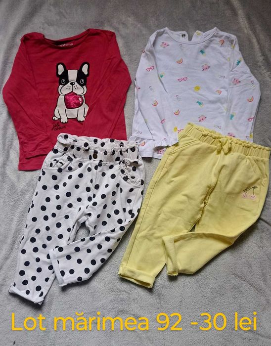 Set bluze si pantaloni fetita