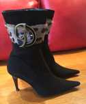 Botine cu blana de ponei