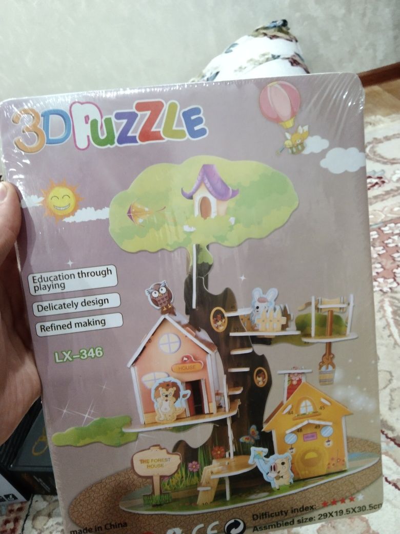 Игрушки для детей / 3D puzzle. 3D пазл продаем!