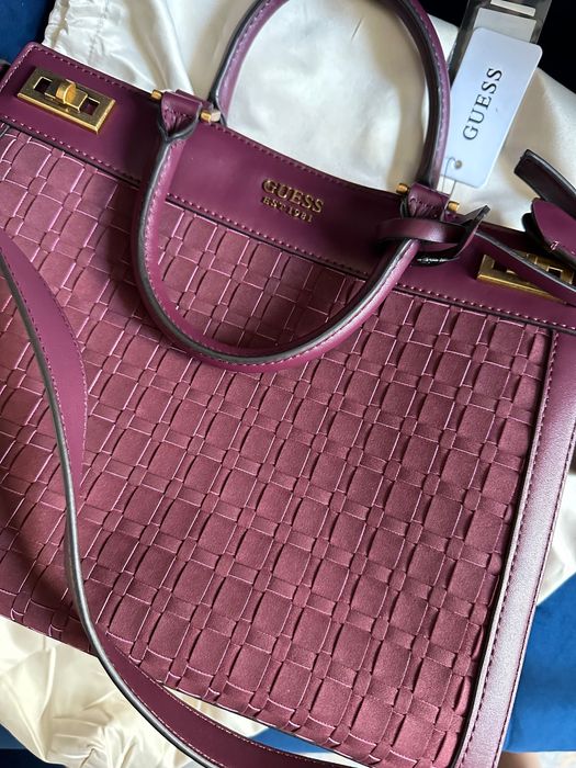Geanta Guess bordo