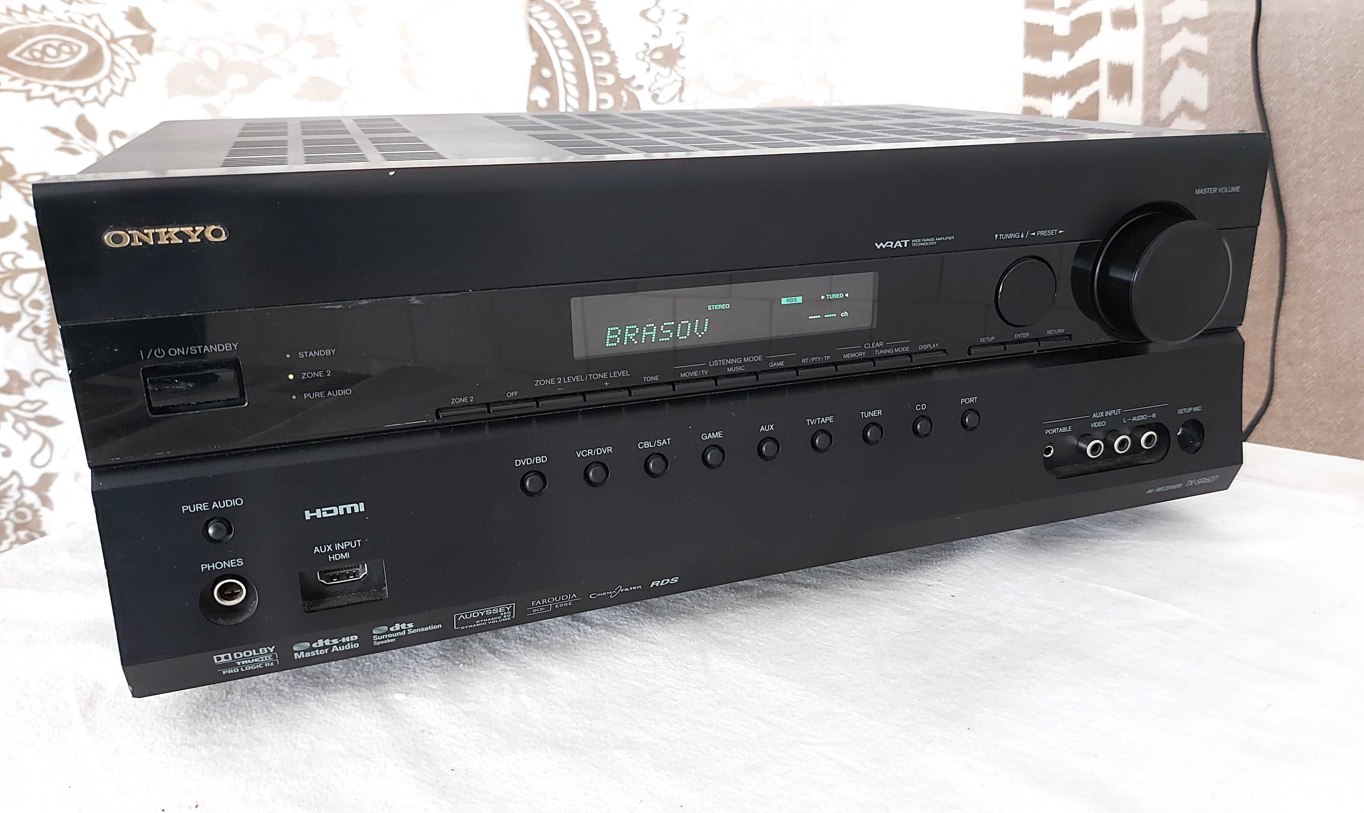 Receiver amplituner Onkyo TX SR607