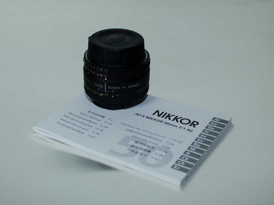 Объектив Nikon 50мм.