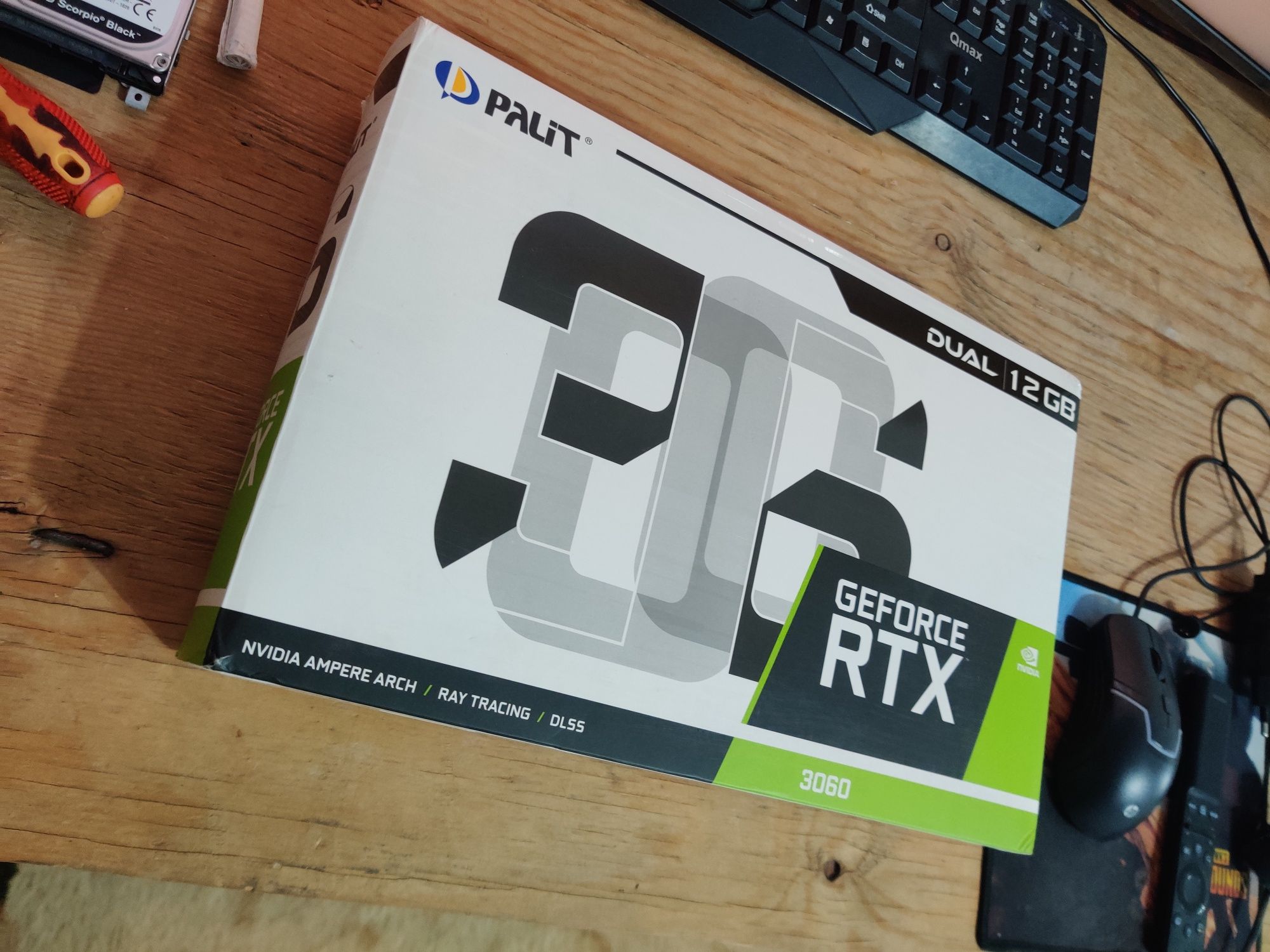 RTX 3060, 12GB Palit. Видеокарта.