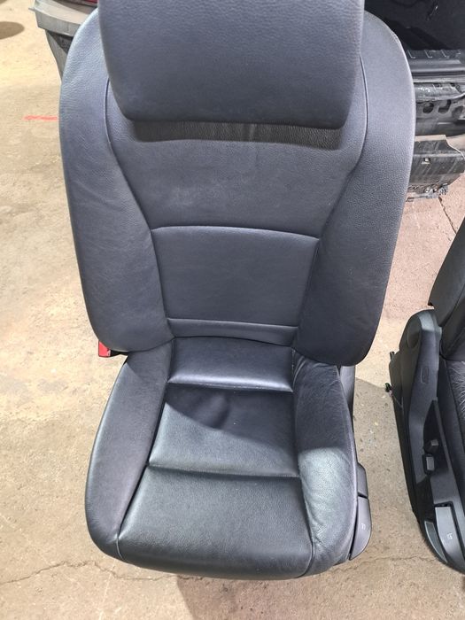 Interior scaune BMW F10 F11 seria 5 cu incalzire negru standard
