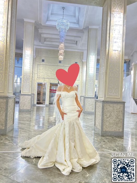 Продам свадебное платье рыбка