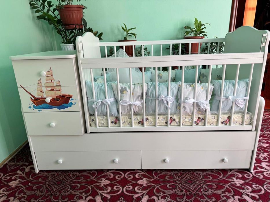 Детский кровать трансформер