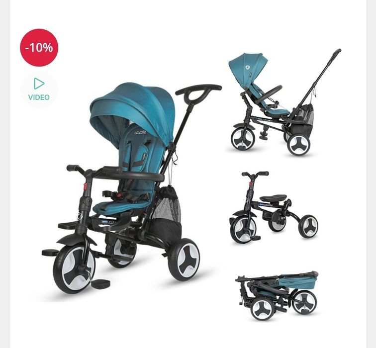 Tricicleta Cocolle Spectra plus ultra pliabila