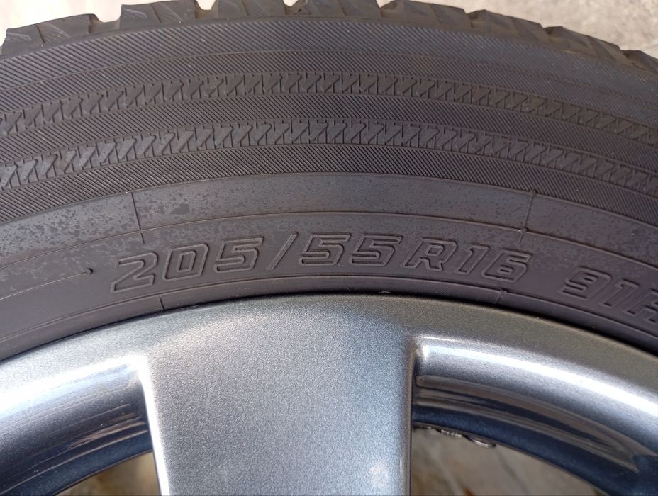 Джанти с зимни гуми 16цола 5х112