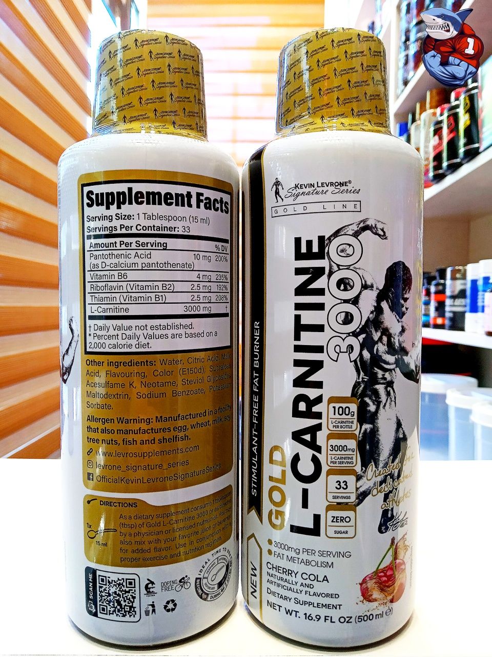 L carnitine Gold от Kevin Levrone 3000мг 33 порций л карнитина.