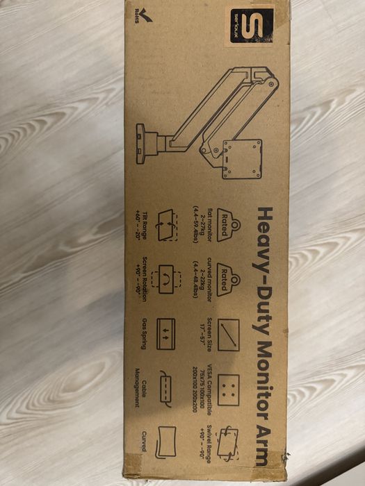 Suport monitor Serioux SINGLE MONITOR ARM MM80-C012 ca NOU