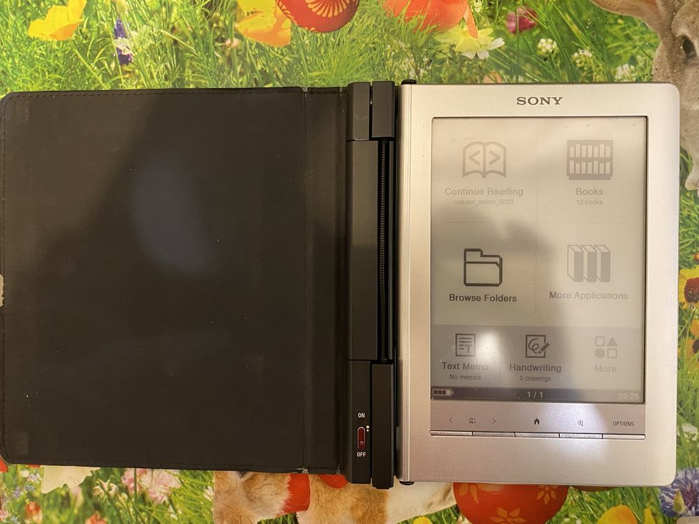 Електронен четец за книги Sony PRS-600 6" E-ink