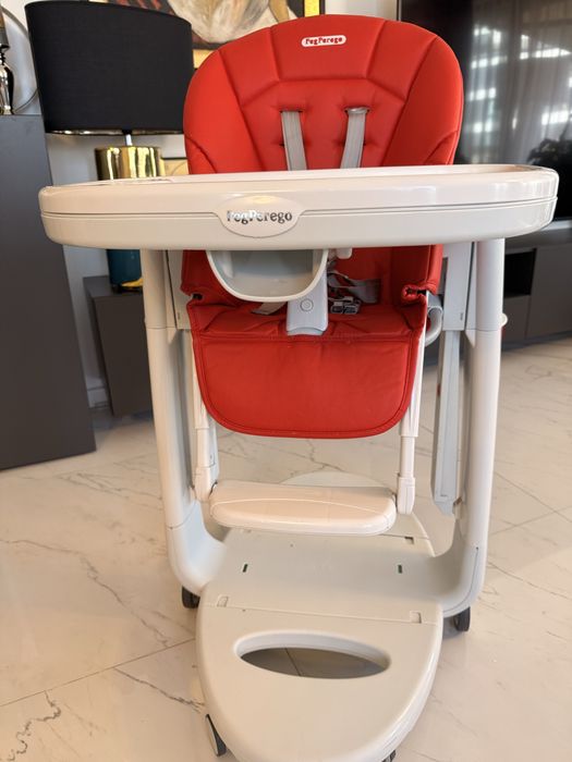 Столче за хранене 3в1 Peg Perego Tatamia follow me цвят Череша